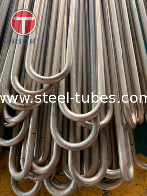 Heat Exchanger Seamless Copper Alloy / Brass Tubesto ASTMB111 UNS No:C44300
