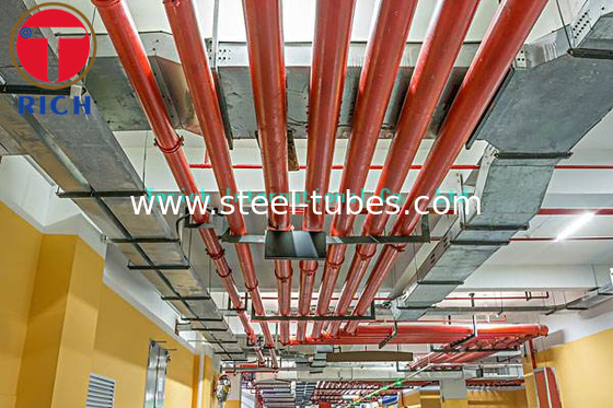 UL Certification ASTM A795 Black and Hot Dipped Zinc-Coated(Galvanized)Welded fire protection pipes