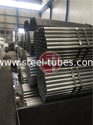 EN 10305-3 DC01 63.5x2.9 Cold Rolled Precision Welded Steel Pipes  Zinc Coating For Convery Roller