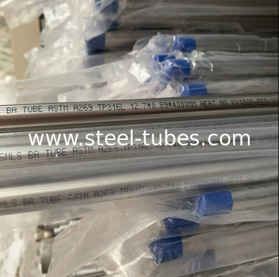 8X1 16X1 304&316 Stainless Steel Seamless BA Stainless Tubing  SS Tube