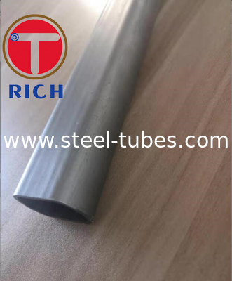 European EN10305-5 Standard CK45 Material E235 Material High-Brightness Precision Seamless Flat Oval Steel Pipe