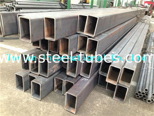 Cuadrado del acero de carbono de JIS G 3466, diámetro de acero estructural rectangular de la tubería 5m m