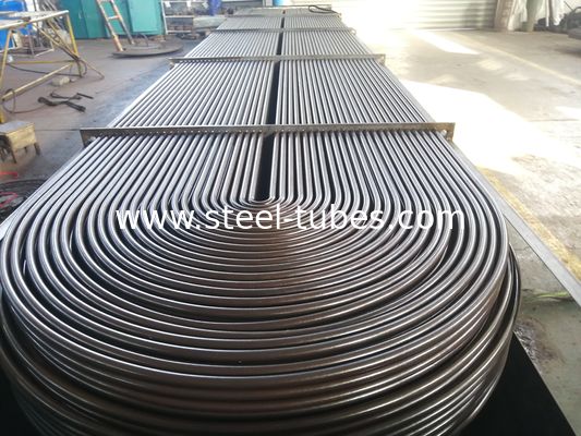 Tubos de acero en U A213 A312 A179 A178 Tubo doblado de acero en forma de U Curvado de tubos en U