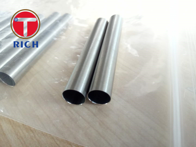 EN10216-5 propósito de acero inoxidable recocido brillante inconsútil 0 de la presión del tubo 1,4301